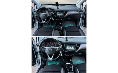 Opel Crossland X 1, 6HDI-120k.c/EURO-6/ПАНОРАМА/ПОДГРЕВ/КАТО НОВА!! - автомобили, коли, обяви за нови и употребявани 8