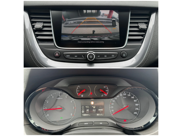 Opel Grandland X 1.2i-TURBO-LED-NAVI-CAMERA-LANE ASSIST - автомобили, коли, обяви за нови и употребявани 12