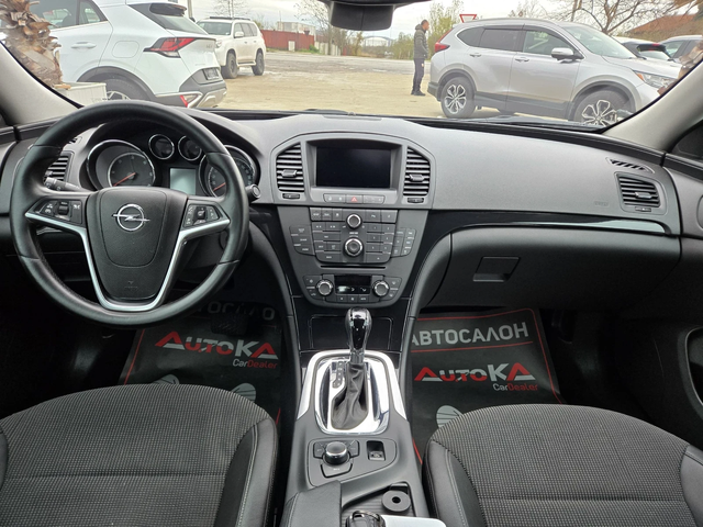 Opel Insignia 2.0CDTI-195кс= АВТОМАТ= ДИСТРОНИК= НАВИ= КСЕНОН - автомобили, коли, обяви за нови и употребявани 11