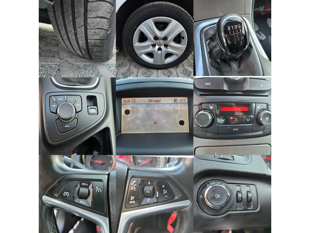 Opel Insignia 2.0CDTI-160кс= NAVI= ПОДГРЕВ= АВТОПИЛОТ= EURO 5A - автомобили, коли, обяви за нови и употребявани 16