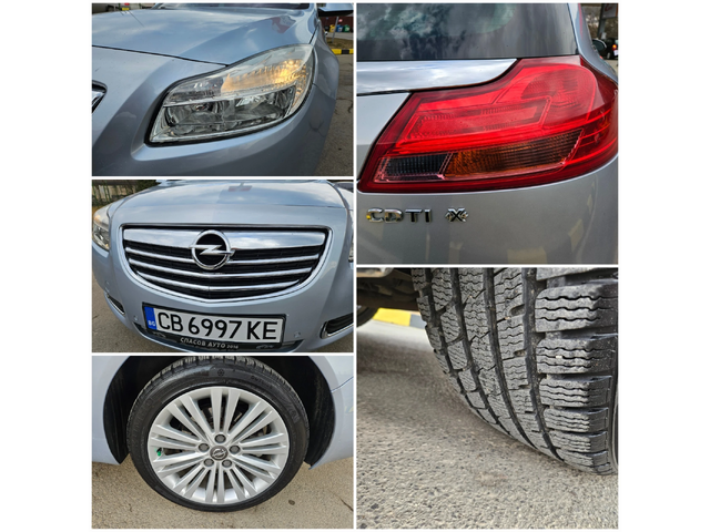 Opel Insignia 2.0 AVTOMAT/4X4/KOJA/NAVIGACIA - автомобили, коли, обяви за нови и употребявани 15
