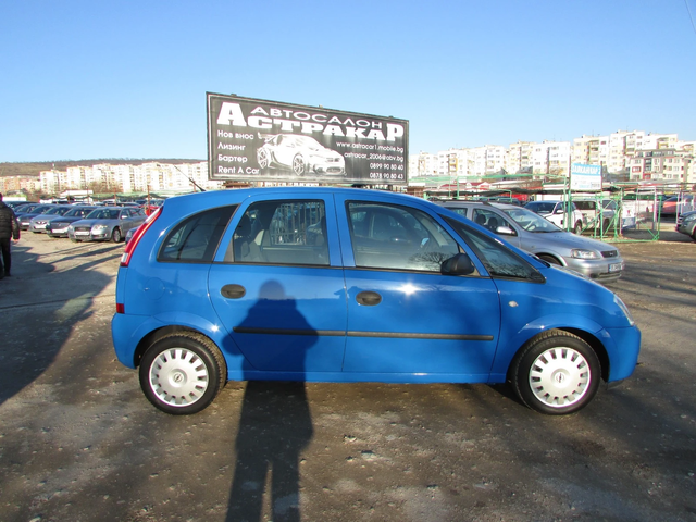 Opel Meriva 1.6i EURO4 - автомобили, коли, обяви за нови и употребявани 16