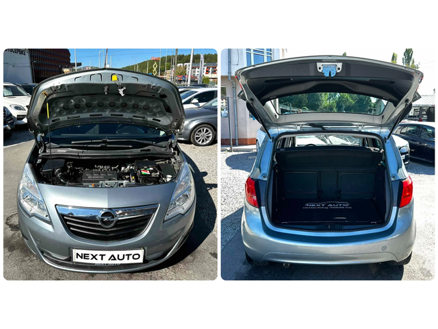 Opel Meriva 1.4i 120HP ГАЗ EURO5B - автомобили, коли, обяви за нови и употребявани 14