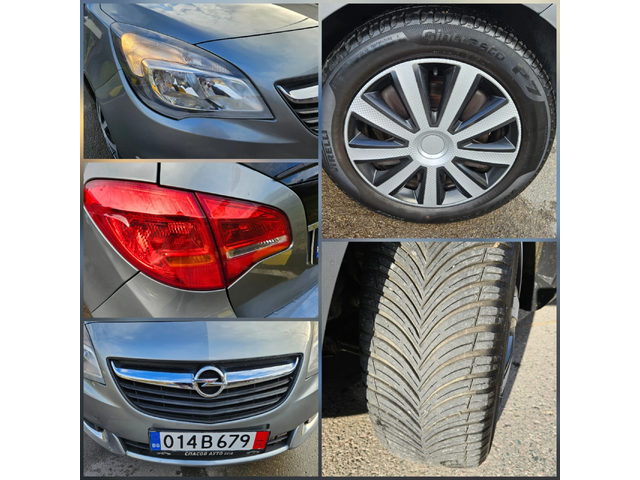 Opel Meriva 1.4 GAZ/FACELIFT/KLIMA - автомобили, коли, обяви за нови и употребявани 16