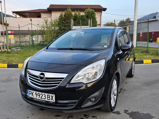 Opel Meriva 1.4т Navig/Gaz/Facelift/Euro5b - автомобили, коли, обяви за нови и употребявани 0