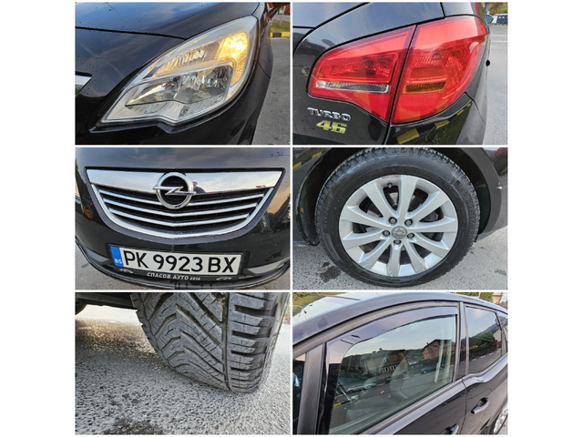 Opel Meriva 1.4т Navig/Gaz/Facelift/Euro5b - автомобили, коли, обяви за нови и употребявани 16
