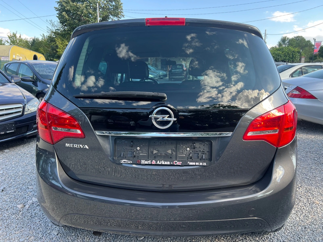 Opel Meriva 1.4T-ГАЗ-БЕНЗИН-ЕВРО 5В - автомобили, коли, обяви за нови и употребявани 4