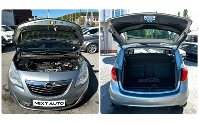 Opel Meriva 1.4i 120HP LPG EURO5B - автомобили, коли, обяви за нови и употребявани 14