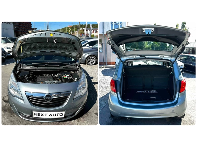 Opel Meriva 1.4i 120HP LPG EURO5B - автомобили, коли, обяви за нови и употребявани 14