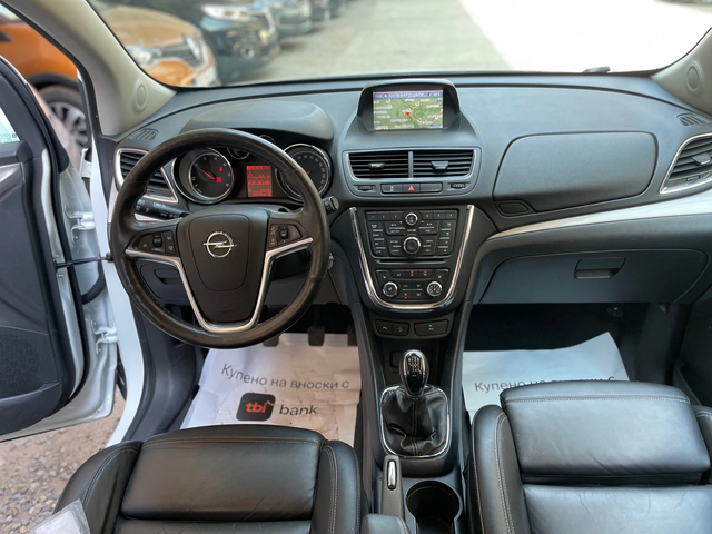 Opel Mokka 1.7CDTI-4x4-NAVI-кожа - автомобили, коли, обяви за нови и употребявани 12