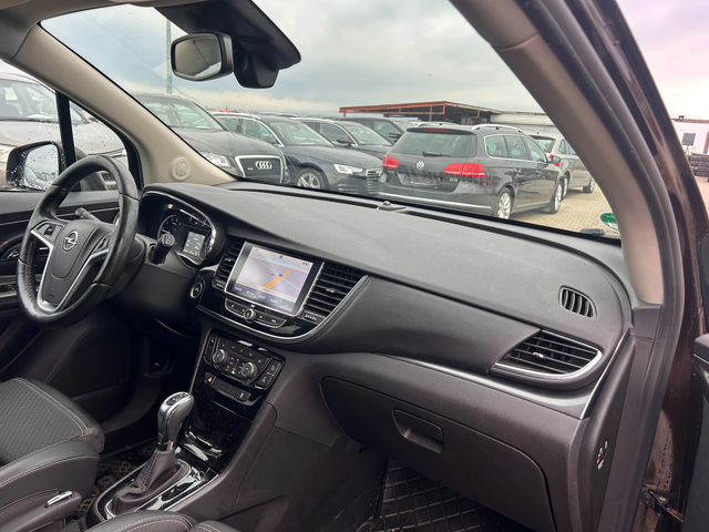 Opel Mokka X 1.4SI 4X4 AVTOMAT/KOJA/NAVI/KAMERA EURO 6 - автомобили, коли, обяви за нови и употребявани 10