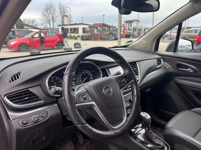 Opel Mokka X 1.4SI 4X4 AVTOMAT/KOJA/NAVI/KAMERA EURO 6 - автомобили, коли, обяви за нови и употребявани 12