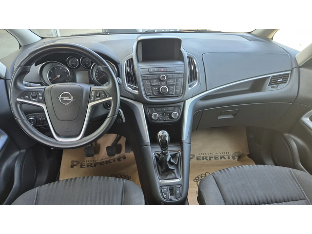 Opel Zafira 1.6 диз 136к.с. 7 места - автомобили, коли, обяви за нови и употребявани 10