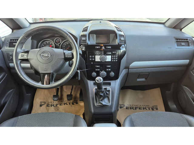 Opel Zafira 1.6турбо 150к.с  CNG - автомобили, коли, обяви за нови и употребявани 10