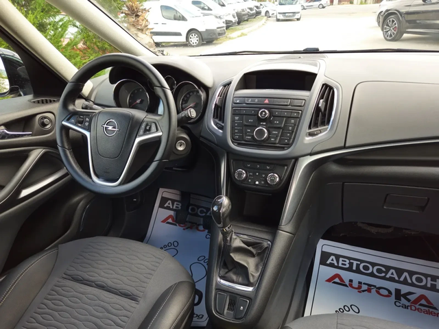 Opel Zafira 1.6T-150кс= 7МЕСТА= 6СКОРОСТИ= КЛИМАТРОНИК - автомобили, коли, обяви за нови и употребявани 12