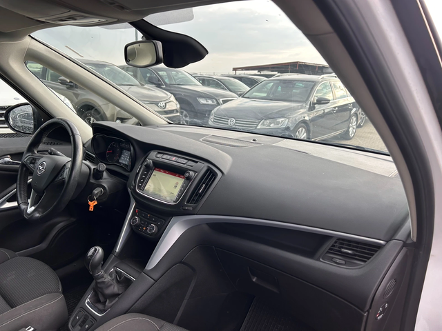 Opel Zafira 1.6METAN NAVI/KAMERA EURO 6 - автомобили, коли, обяви за нови и употребявани 10