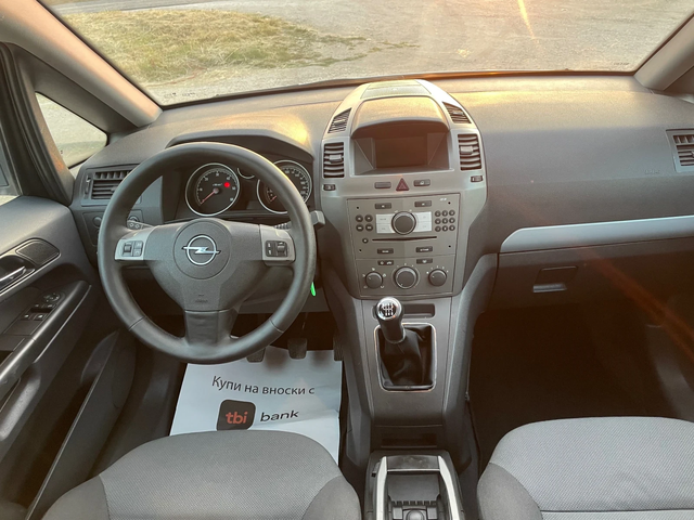 Opel Zafira 1.9CDTI-120-7mesta-ITALIA - автомобили, коли, обяви за нови и употребявани 7