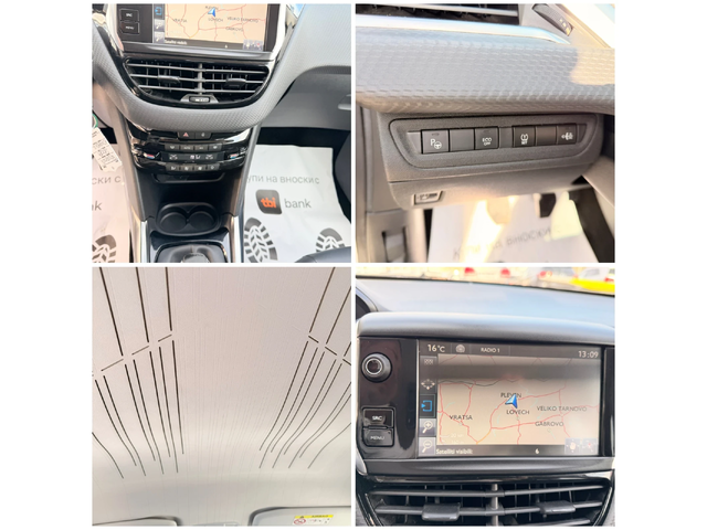 Peugeot 2008 1.6E-hdi 92k.c* Navi* UNIKAT* - автомобили, коли, обяви за нови и употребявани 9