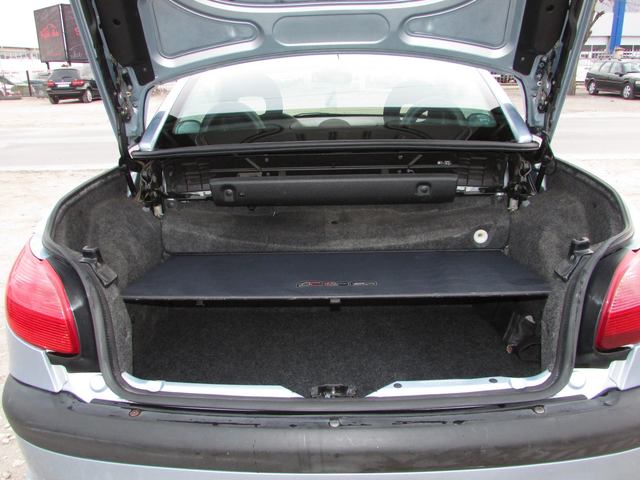 Peugeot 206 1.6i CC EURO4 - автомобили, коли, обяви за нови и употребявани 12