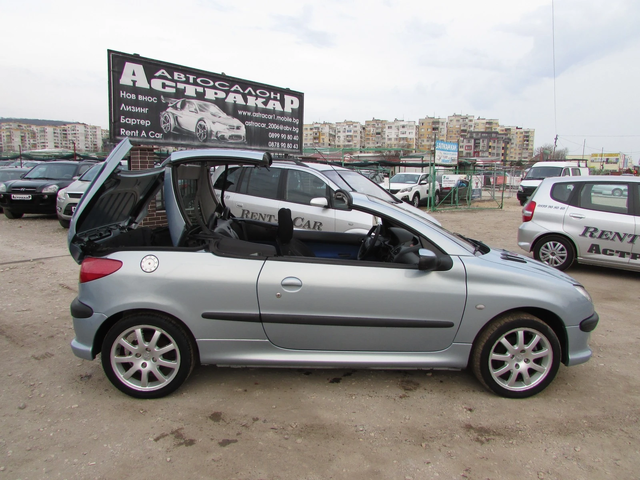 Peugeot 206 1.6i CC EURO4 - автомобили, коли, обяви за нови и употребявани 15