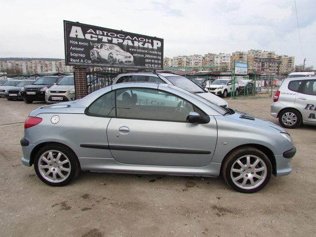 Peugeot 206 1.6i CC EURO4 - автомобили, коли, обяви за нови и употребявани 16