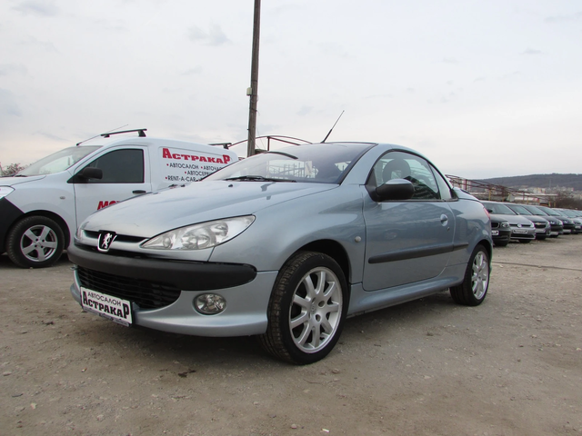 Peugeot 206 1.6i CC EURO4 - автомобили, коли, обяви за нови и употребявани 2