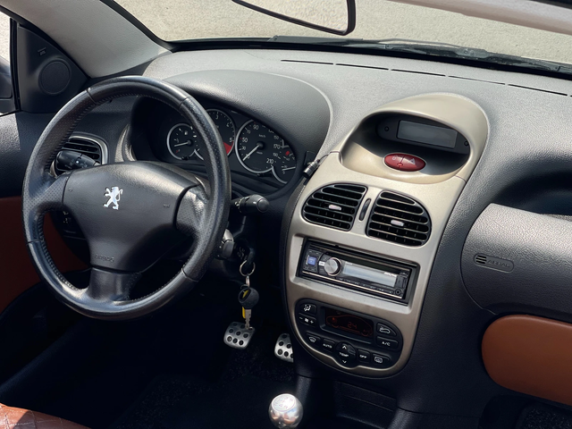 Peugeot 206 cc 1.6HDi Roland Garros Edition - автомобили, коли, обяви за нови и употребявани 13