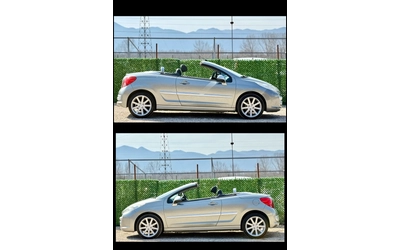 Peugeot 207 cc 1.6i ИТАЛИЯ - автомобили, коли, обяви за нови и употребявани 6