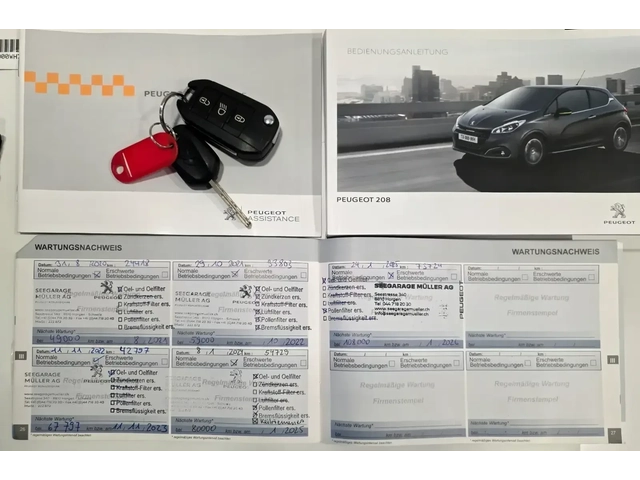 Peugeot 208 81774км 1.2I-110к.с EURO 6B-НАВИГАЦИЯ-ШВЕЙЦАРИЯ - автомобили, коли, обяви за нови и употребявани 8