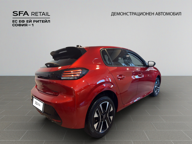 Peugeot 208 ALLURE 1.2 110 HYBRID 48V e-DCS6 EURO 6.4 - автомобили, коли, обяви за нови и употребявани 4