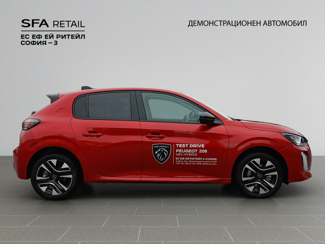 Peugeot 208 ALLURE 1.2 PureTech 110 HYBRID 48V e-DCS6 EURO 6.4 - автомобили, коли, обяви за нови и употребявани 3