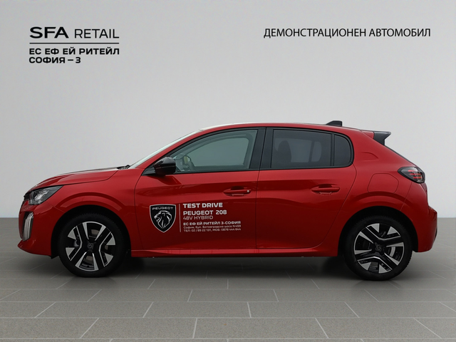 Peugeot 208 ALLURE 1.2 PureTech 110 HYBRID 48V e-DCS6 EURO 6.4 - автомобили, коли, обяви за нови и употребявани 7