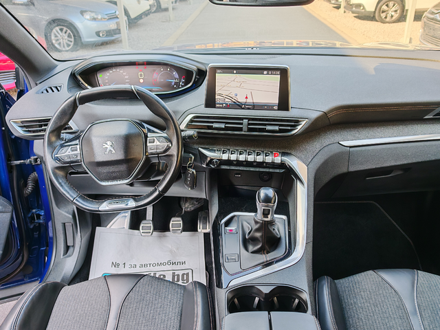 Peugeot 3008 2.0 HDI-GT LINE-кожа-навигация - автомобили, коли, обяви за нови и употребявани 10