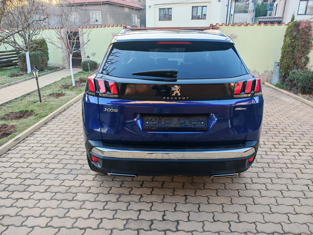 Peugeot 3008 2.0 HDI-GT LINE-кожа-навигация - автомобили, коли, обяви за нови и употребявани 4