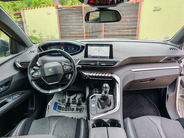 Peugeot 3008 2.0 HDI-GT LINE-КОЖА-НАВИГАЦИЯ-КАМЕРА - автомобили, коли, обяви за нови и употребявани 10