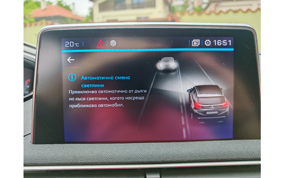 Peugeot 3008 2.0 HDI-GT LINE-КОЖА-НАВИГАЦИЯ-КАМЕРА - автомобили, коли, обяви за нови и употребявани 19