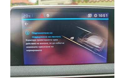 Peugeot 3008 2.0 HDI-GT LINE-КОЖА-НАВИГАЦИЯ-КАМЕРА - автомобили, коли, обяви за нови и употребявани 20