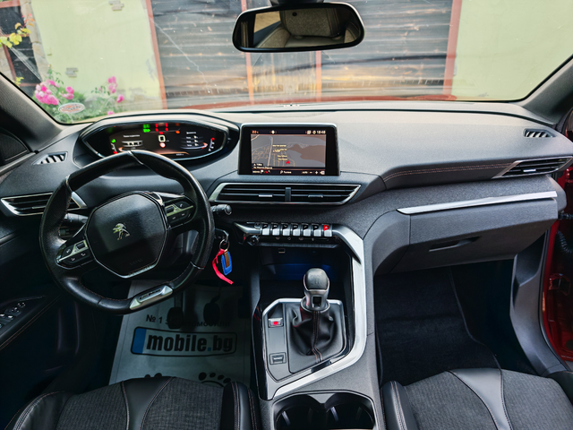 Peugeot 3008 2.0 HDI-GT LINE-КОЖА-НАВИГАЦИЯ-КАМЕРА - автомобили, коли, обяви за нови и употребявани 8