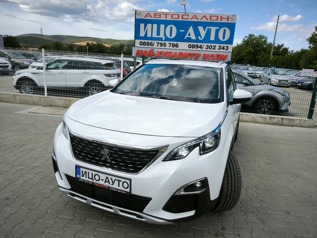 Peugeot 3008 1, 6HDI-120k.c.HABИ.КОЖА, LED, LAZAR, EBPO6! - автомобили, коли, обяви за нови и употребявани 0
