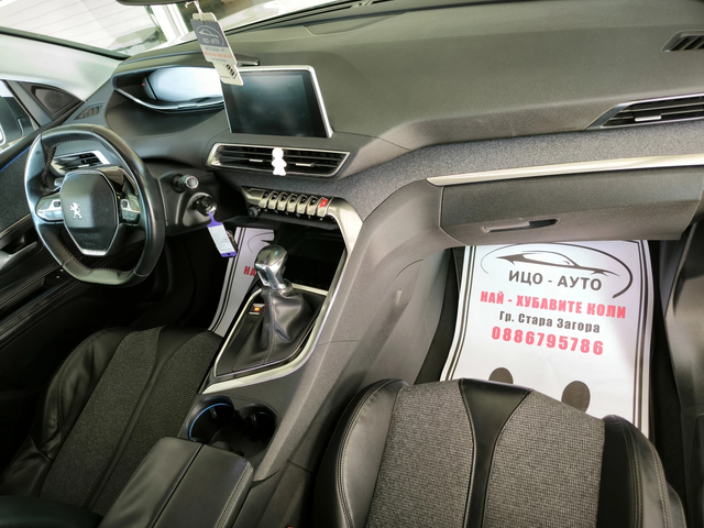 Peugeot 3008 1, 6HDI-120k.c.HABИ.КОЖА, LED, LAZAR, EBPO6! - автомобили, коли, обяви за нови и употребявани 10