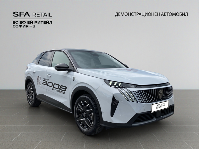 Peugeot 3008 GT EXCLUSIVE HYBRID 145 48V e-DCS6 EURO 6.4 - автомобили, коли, обяви за нови и употребявани 2