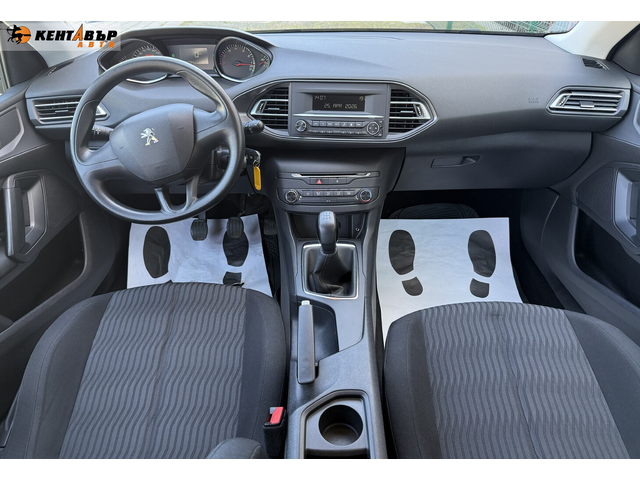 Peugeot 308 1.2i 81к.с./ГАРАНЦИЯ ОТ КЕНТАВЪР - автомобили, коли, обяви за нови и употребявани 9
