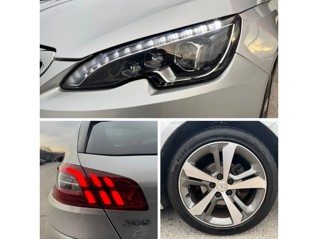 Peugeot 308 1.2i-AUT-LED-XENON-ПАНОРАМА-TOP - автомобили, коли, обяви за нови и употребявани 6