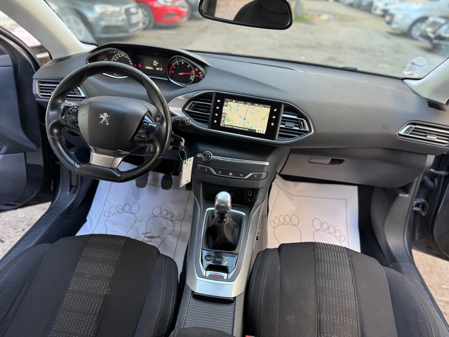 Peugeot 308 2.0e-HDI-NAVI-EURO6-6ск - автомобили, коли, обяви за нови и употребявани 13