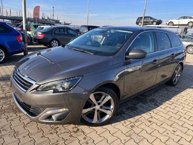 Peugeot 308 2.0HDI Allure AVTOMAT/NAVI/KOJA/PANORAMA/KAMERA - автомобили, коли, обяви за нови и употребявани 0