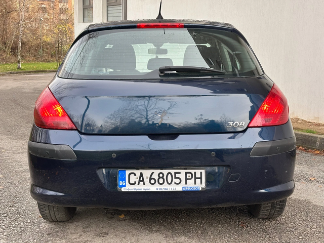Peugeot 308 1.6HDI / 1-ви собственик - автомобили, коли, обяви за нови и употребявани 5