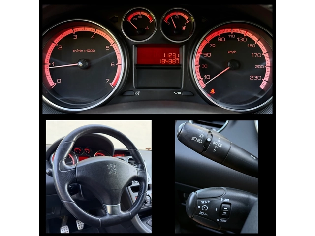 Peugeot 308 SW 1.6i Turbo ПАНОРАМА - автомобили, коли, обяви за нови и употребявани 13