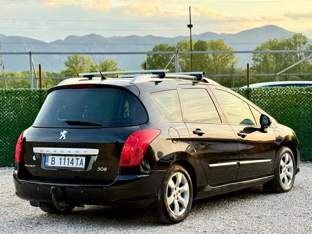 Peugeot 308 SW 1.6i Turbo ПАНОРАМА - автомобили, коли, обяви за нови и употребявани 6