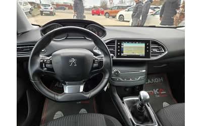 Peugeot 308 1.6HDI-120кс= НАВИ= СЕРВ.ИСТОРИЯ= EURO 6B - автомобили, коли, обяви за нови и употребявани 10