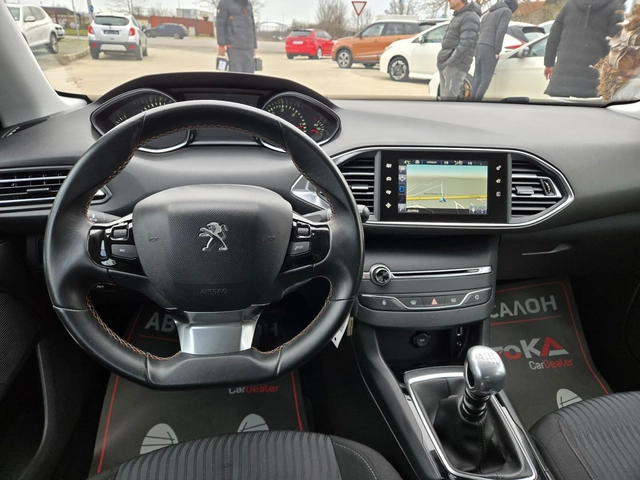 Peugeot 308 1.6HDI-120кс= НАВИ= СЕРВ.ИСТОРИЯ= EURO 6B - автомобили, коли, обяви за нови и употребявани 10